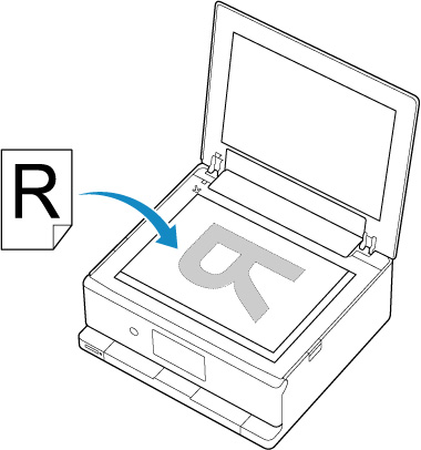 Canon Inkjet Manuals Ts Series Loading Originals On Platen